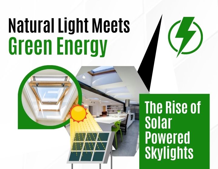 Natural Light Meets Green Energy: The Rise of Solar Powered Skylights